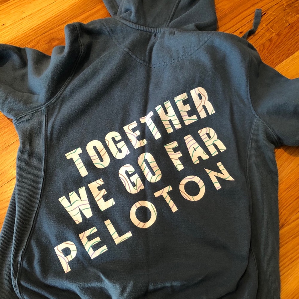 Peloton (S) together we go far hoodie!